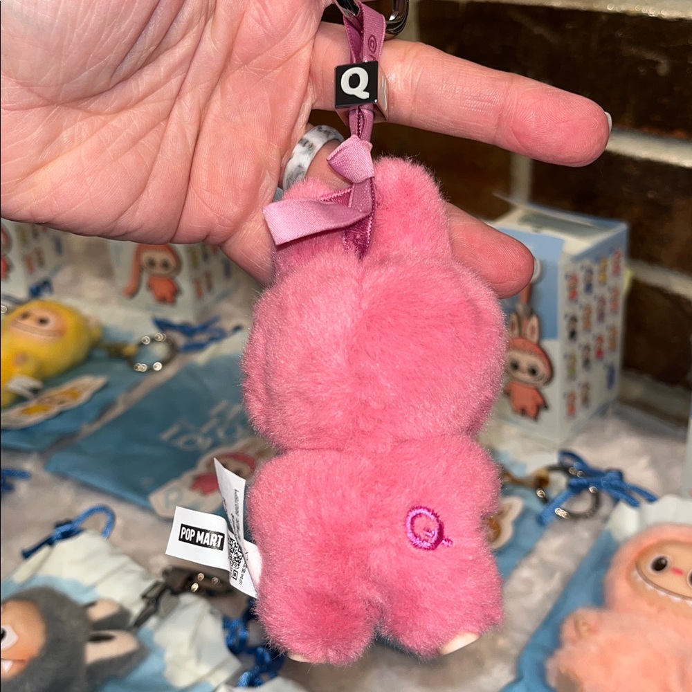 Pop Mart NEW! “Pins for Love” 4inch Monster Labubu Keychain (N-Z Series) - Picture 15 of 17
